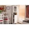 Baxton Studio Lauren Two-tone White and Dark Brown Buffet and Hutch Kitchen Cabinet 119-6521 - alternate 7